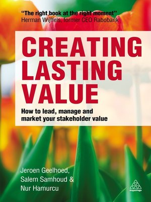 cover image of Creating Lasting Value